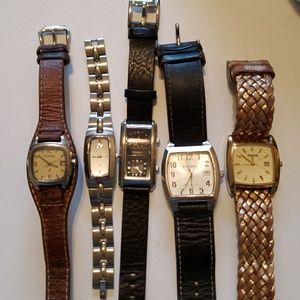 Bundle of 5 Genuine Fossil watches